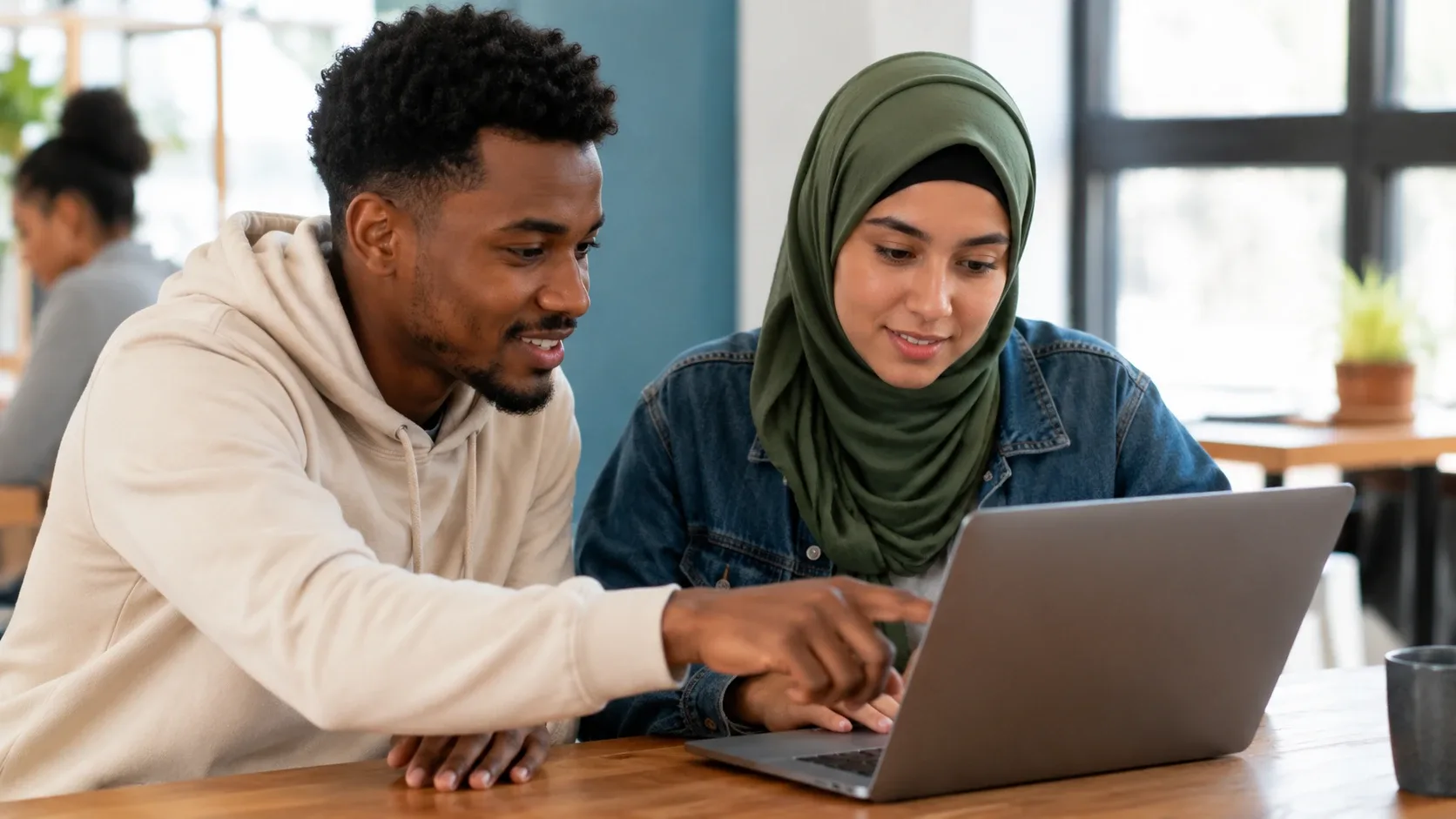 Digital coaching session supporting migrants and refugees in the UK